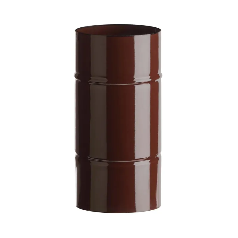 Tubo smaltato lineare porcellanato marrone L 25 cm Ø 10 cm Aanbieding