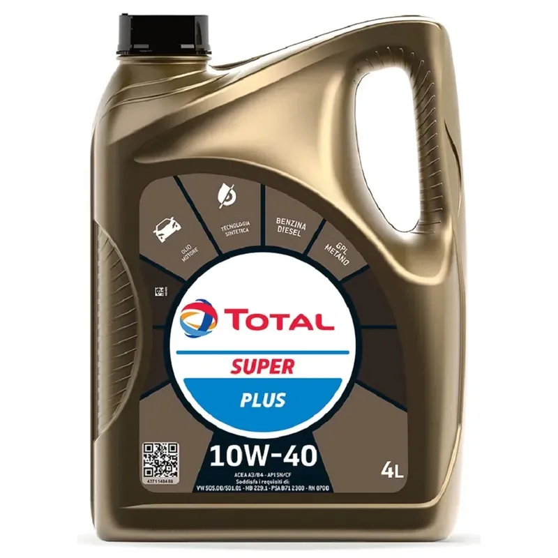 Olio motore Total Super plus 10W40 4 l Aanbieding