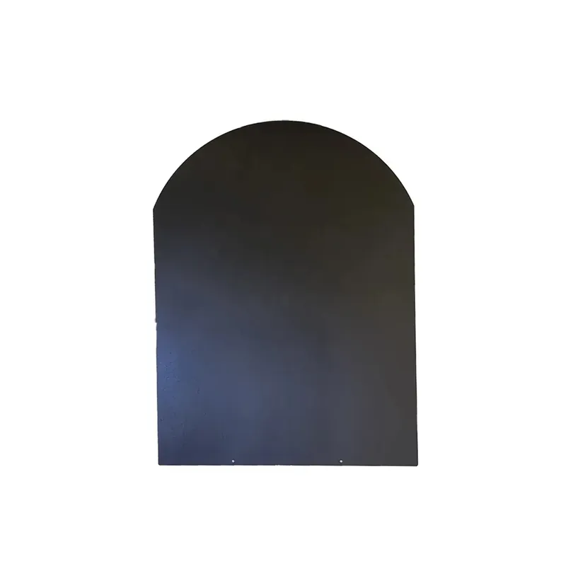 Gratis Retour Pedana salvapavimento per stufa 1000x900 mm nero metallico