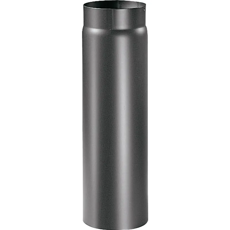 Tubo 50 cm linea legna nero Ø 120 Nu Kopen