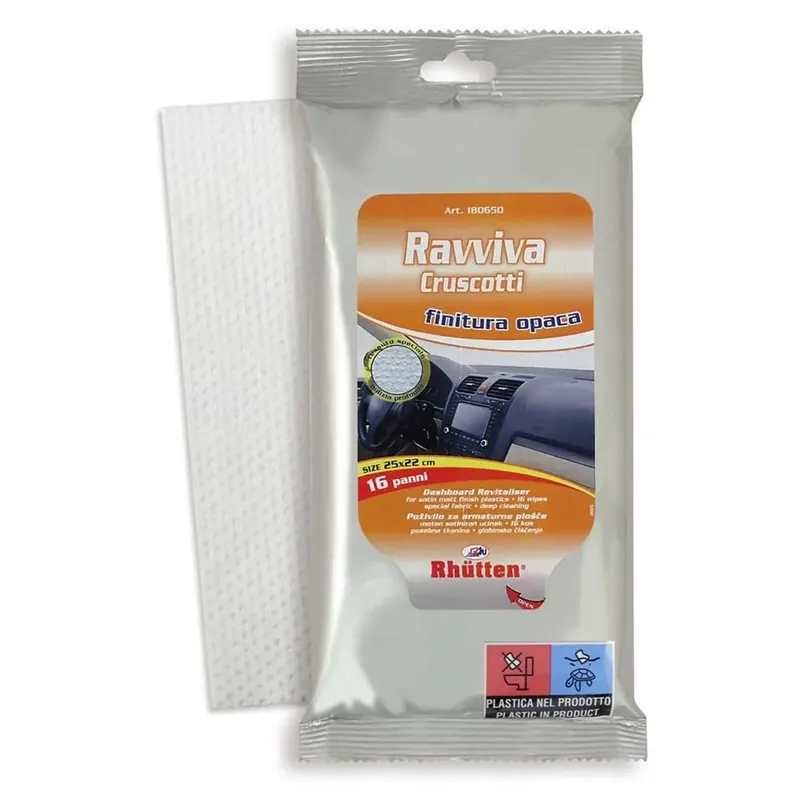 Snelle Levering Salvietta umidificata per cruscotti opachi 16 pz