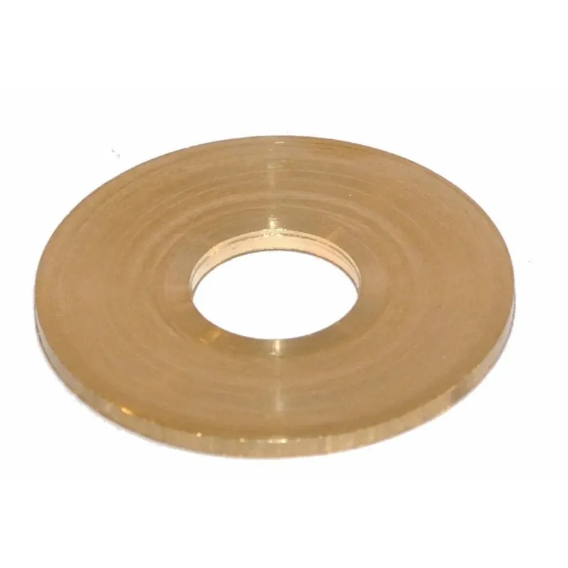 Direct Beschikbaar Rondella da carrozziere in ottone lucido 8,4 mm x 25 mm x 15 mm 7 pz