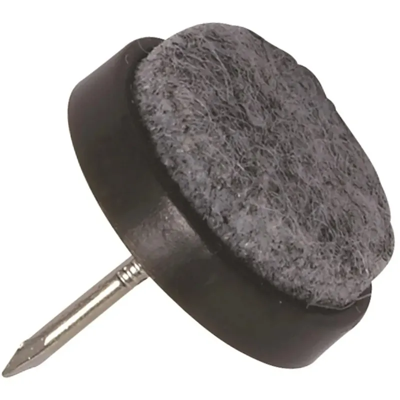 Direct Verzonden OBI feltrini da inchiodare Ø 28 mm marrone 4 pz