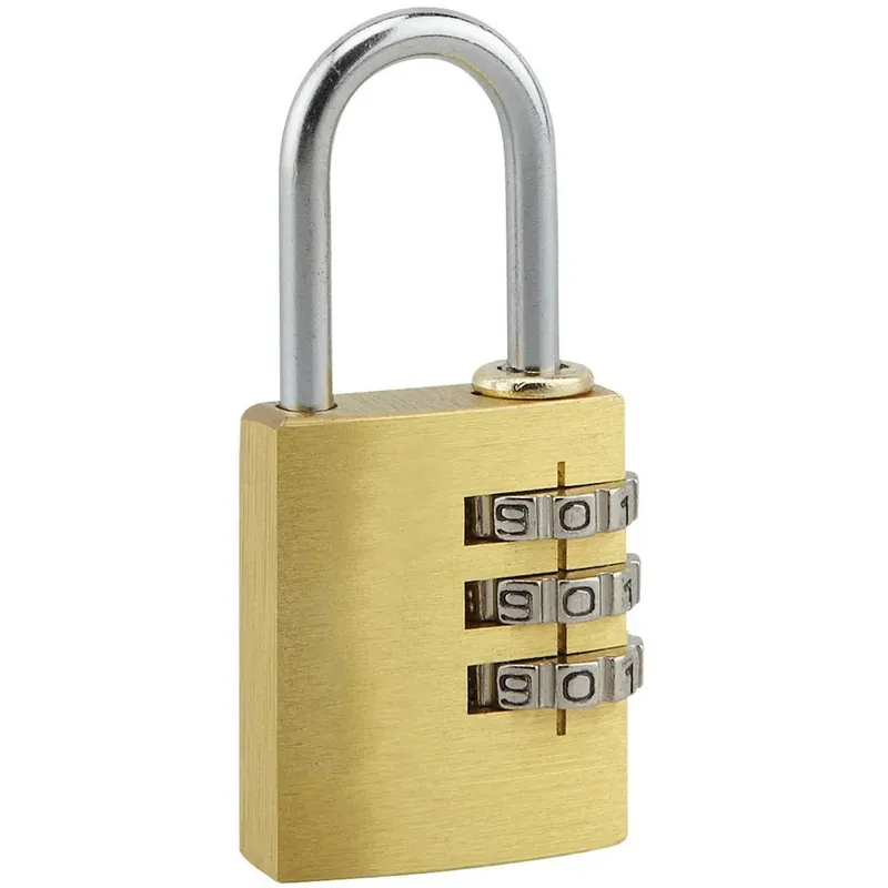 Lucchetto in ottone a combinazione Venus 25 mm Nu Kopen