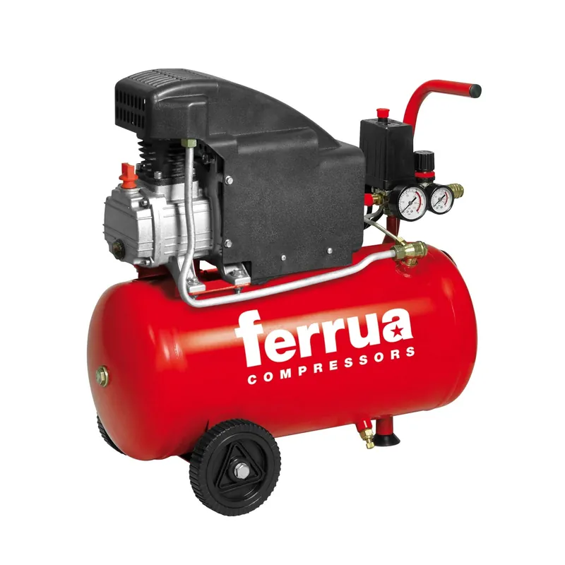 Compressore lubrificato Ferrua 24 l 1,5 HP Beperkte Voorraad