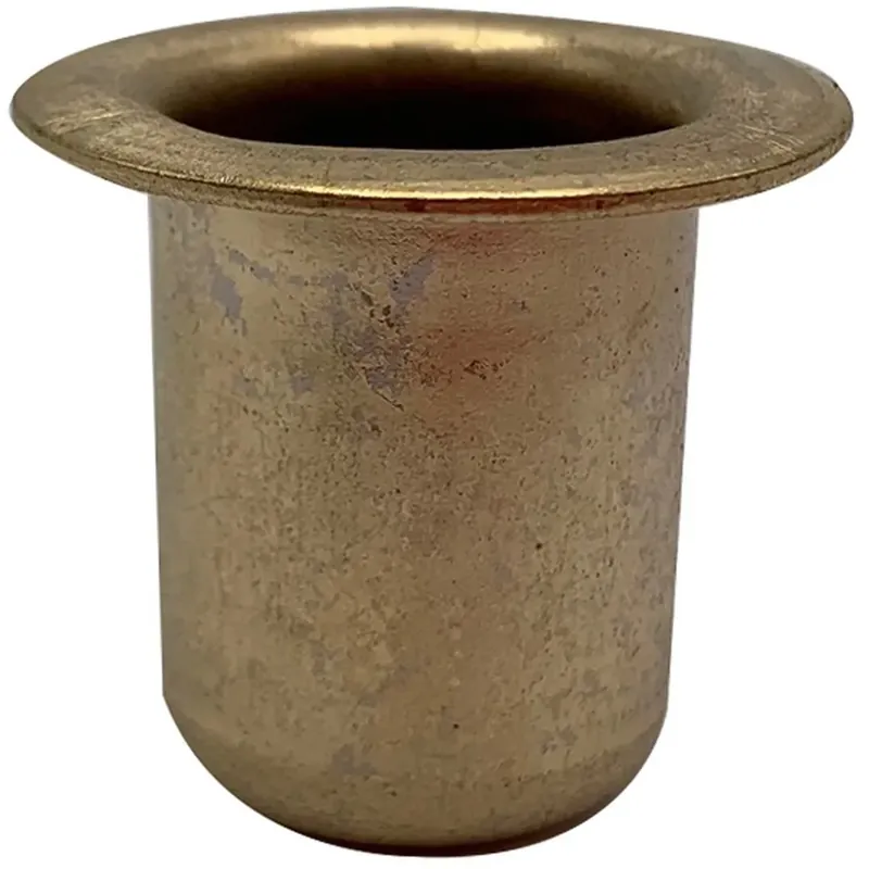 2 pozzetti con molla ottonati Ø 18 mm Weekendaanbieding