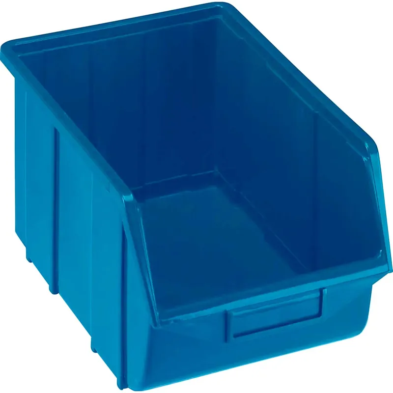 Contenitore porta minuterie in plastica EcoBox 114 blu Gratis Retour