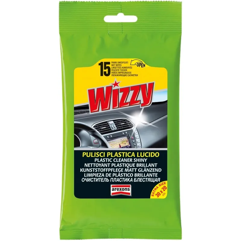 Populair Panno pulisci plastica lucido