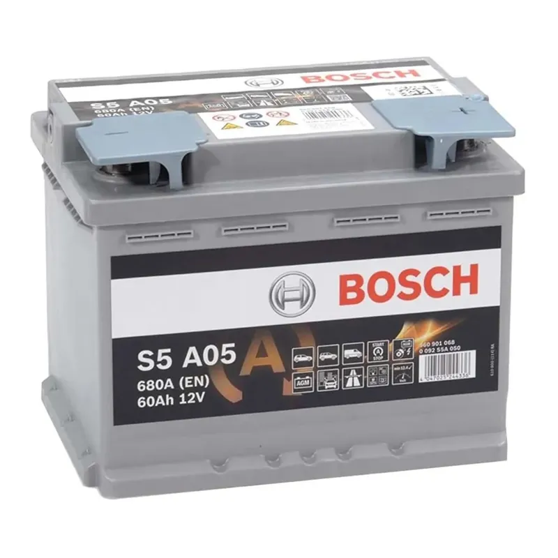 Beperkt Aanbod Batteria auto Bosch S5A05 60Ah 12V