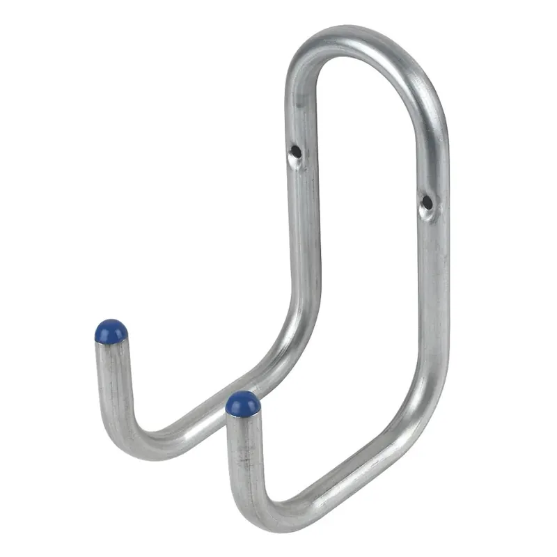 Gancio da muro doppio curvo tubo Ø 16 mm P 150 mm Gecertificeerd