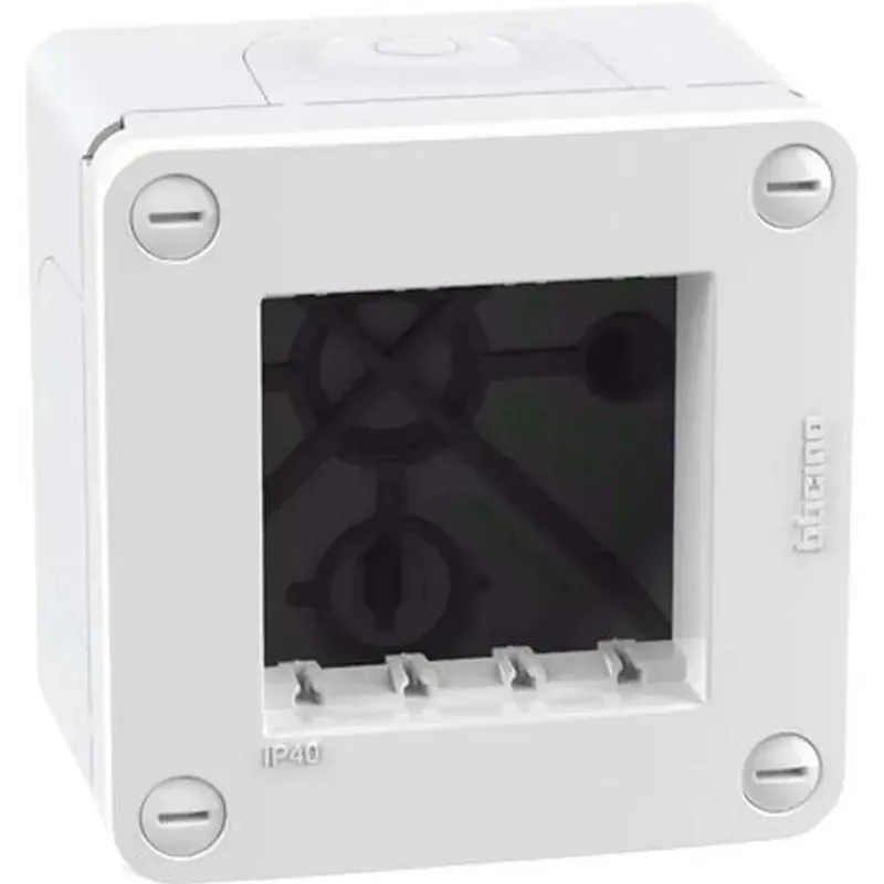 Shop Nu Scatola 2 moduli Bticino Idrogo MatixGO IP40 bianco