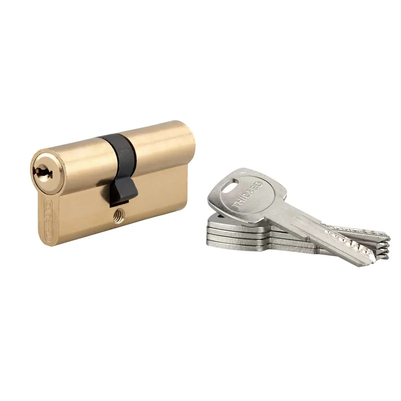 Cilindro di sicurezza Trafic6 30x40 mm ottone 5 chiavi Lage Kosten