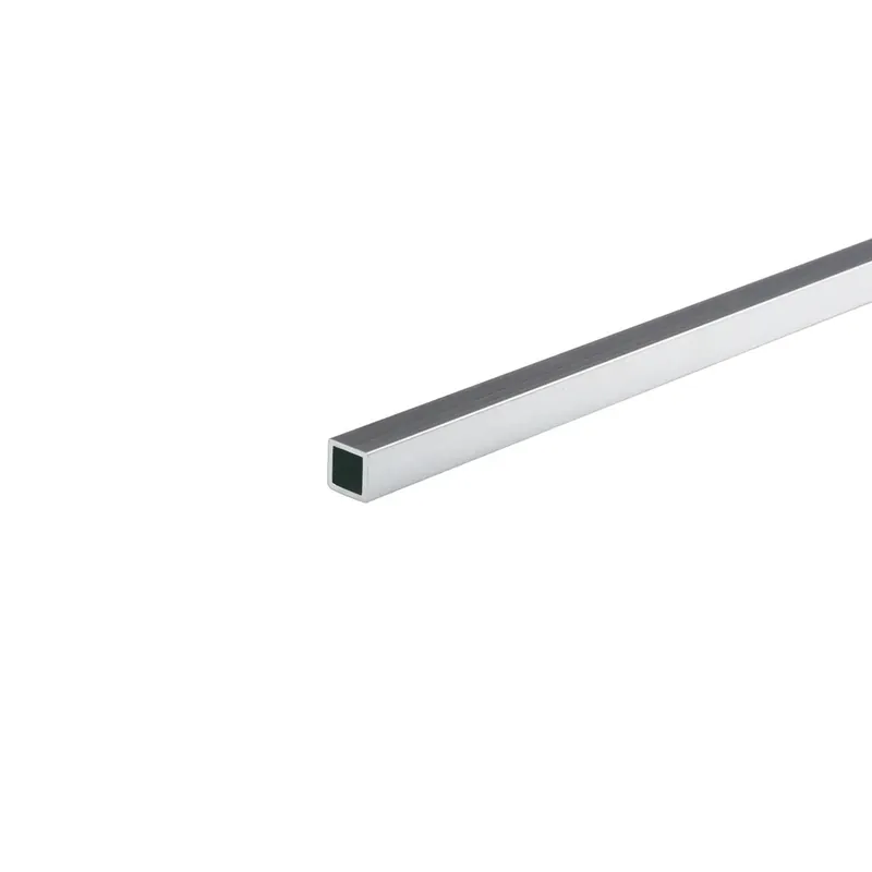 Profilo tubo quadro 1 m 10x10 mm acciaio inox Shop Nu