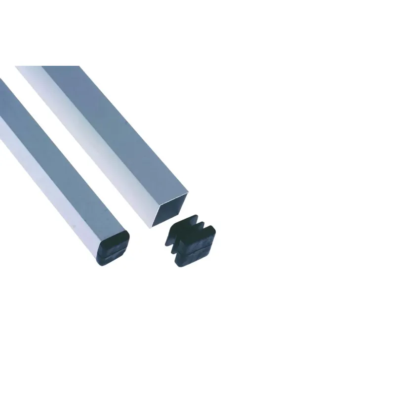 Goedkoop Puntale quadro alettato 20x20 mm nero 10 pz