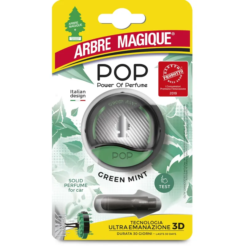 Alleen Vandaag ARBRE MAGIQUE deodorante auto POP GREEN MINT