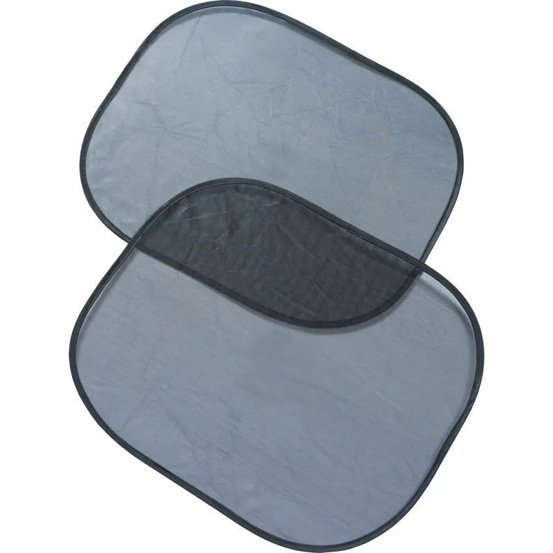 Hete Deal Tendine parasole laterali nere elettrostatiche 2 pz