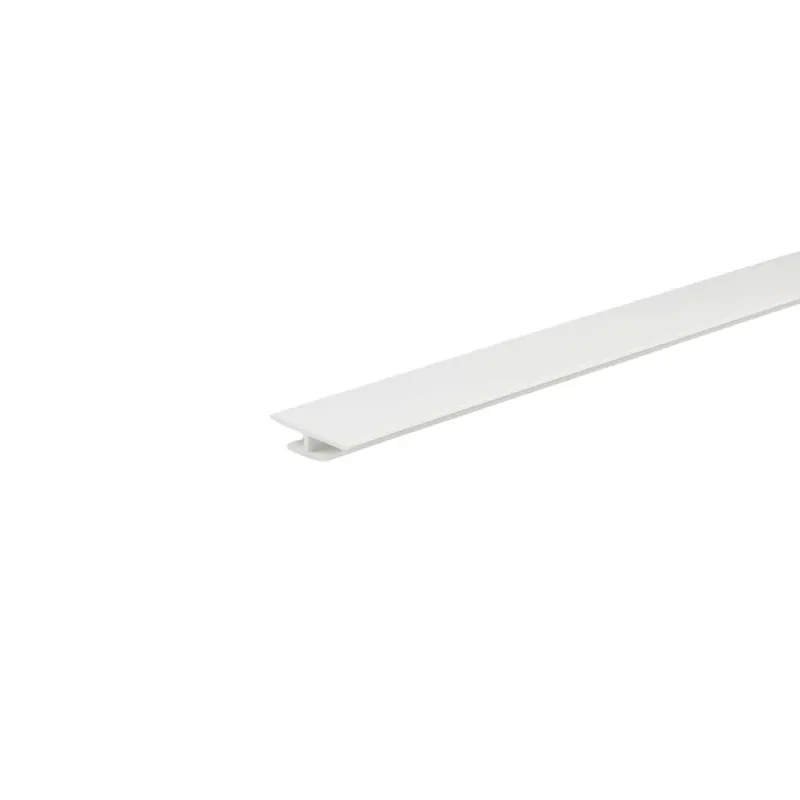 Raccordo pannello in pvc 1 m 22x11 mm bianco Direct Beschikbaar