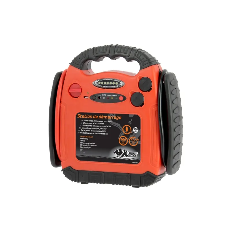 Populair Avviatore di emergenza XLPT con lampada 12V 900A 17Ah