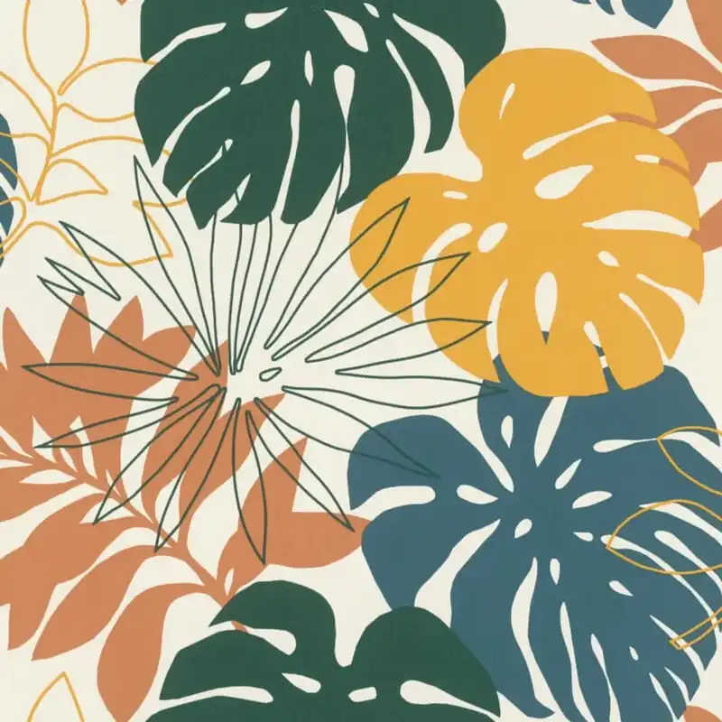 Rechtstreeks Van De Fabrikant Carta da parati monstera colorata