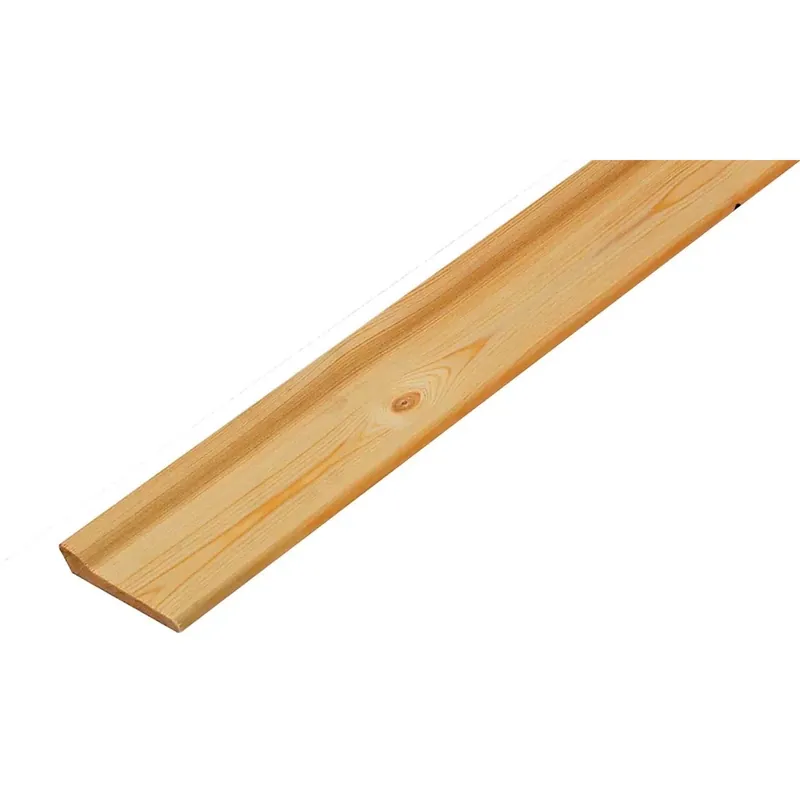 Battiscopa in legno pino 1,4 x H 7 cm Beperkt Aanbod