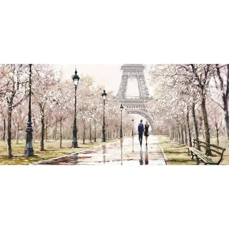 Canvas stampato Parigi 60x150 cm Direct Verzonden