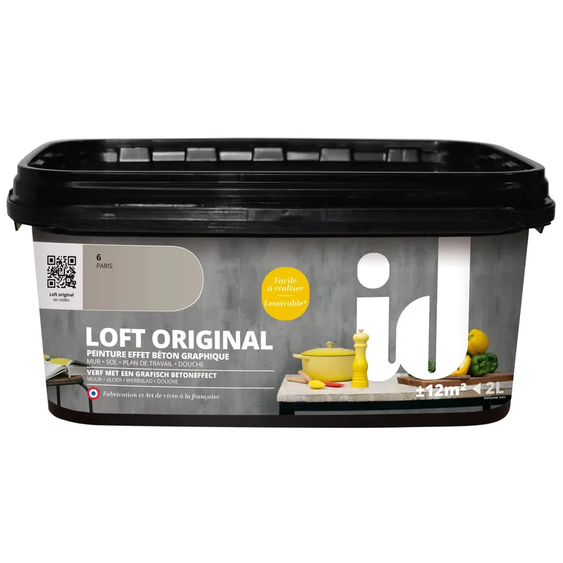 Aanbieding Pittura murale Loft Beton Parigi 2L