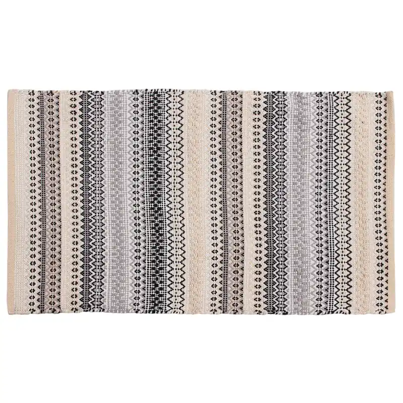 Tappeto cotone Senegal 140X200 cm grigio Premium