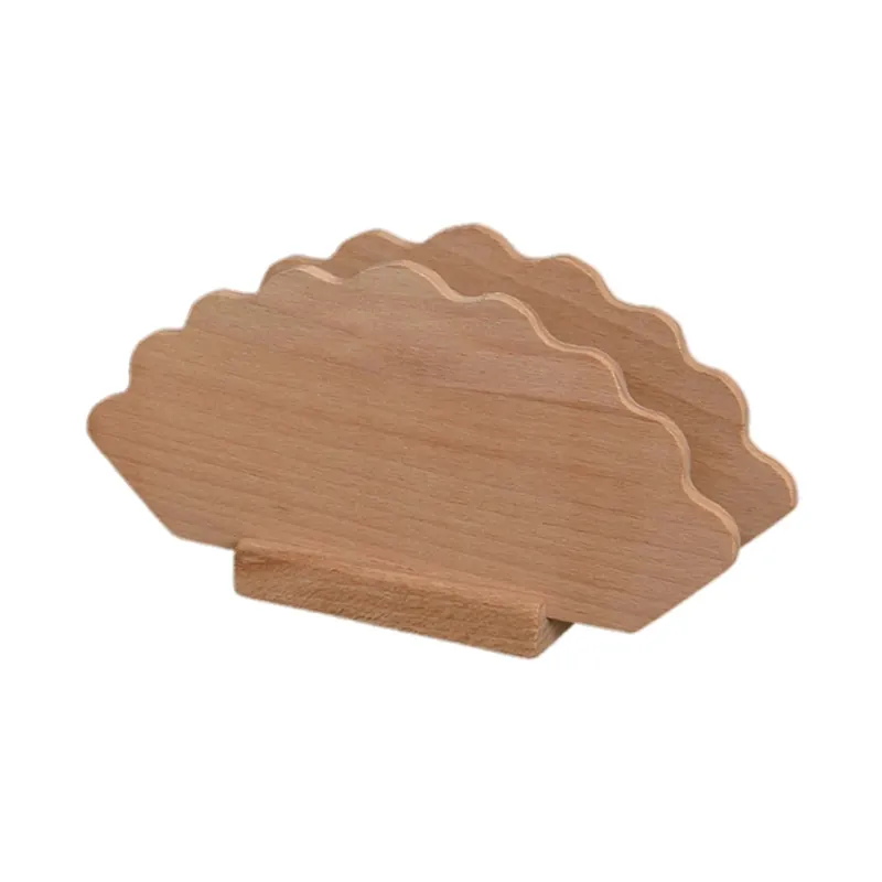 Porta tovaglioli ventaglio legno 15x8x4,5 cm Lage Kosten