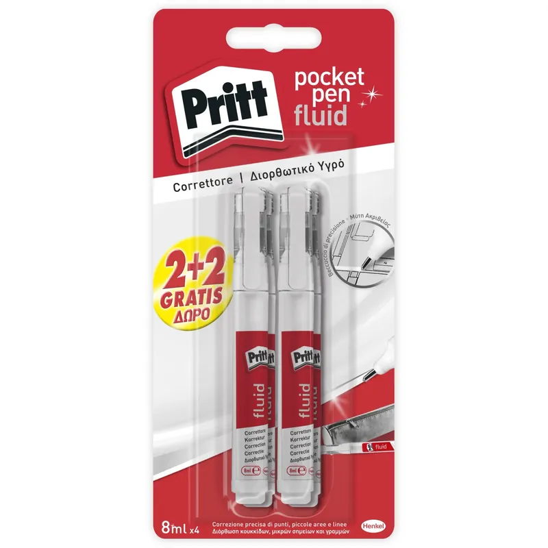 Correttore PRITT Pocket Pen 8 ml 12 pz Flitsaanbieding
