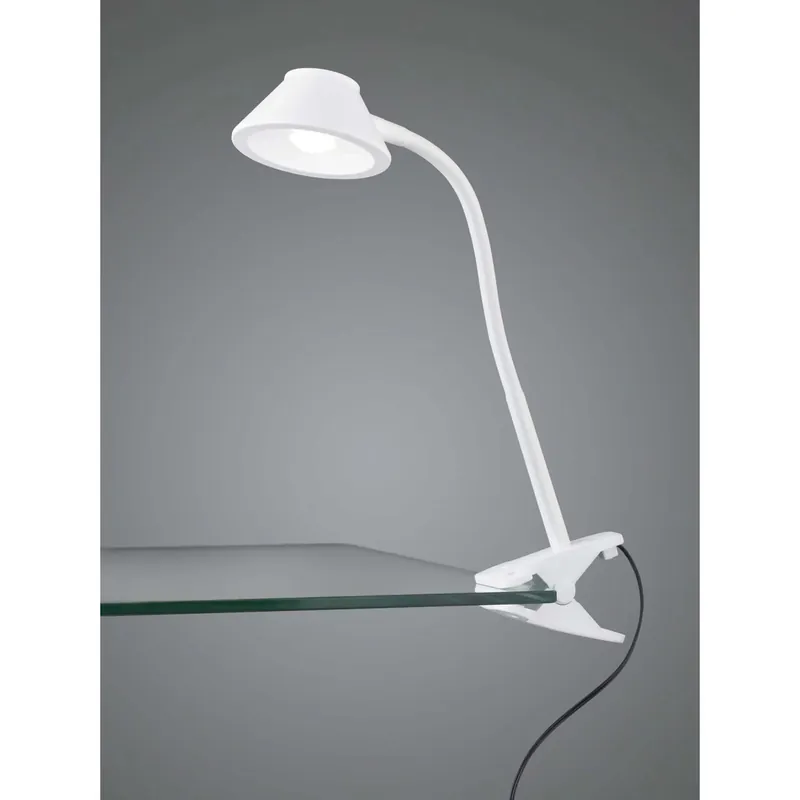 Lampada a morsetto LED Berry 400lm 3,5W Bianco Caldo bianca H 26 cm Flitsaanbieding
