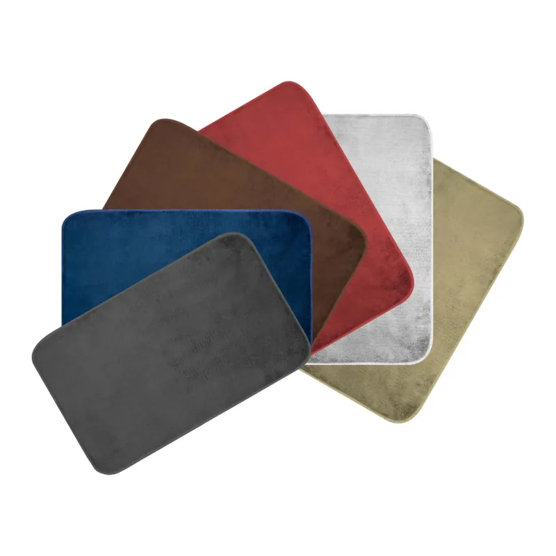 Tappeto in microfibra Merlino colori assortiti 40x70 cm Betaalbaar