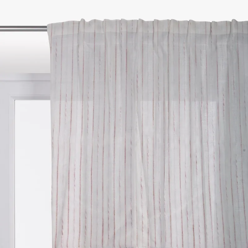 Shop Nu Tenda arredo Riga L 140 x H 290 cm rosa chiaro
