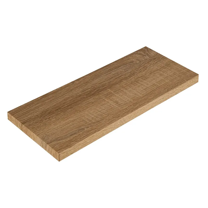 Populair Mensola in legno Smart 1,8x20x96 cm rovere tabacco