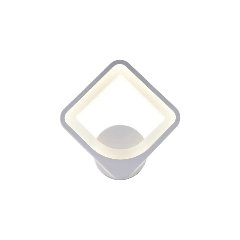 Fabrieksprijs Applique LED da parete quadrato Penny 630 lm Caldo/Naturale/Freddo 17x17x4 cm