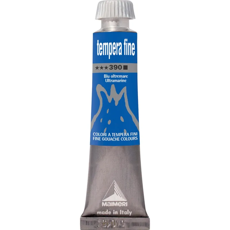 Colore tempera fine blu oltremare20 ml Express Levering