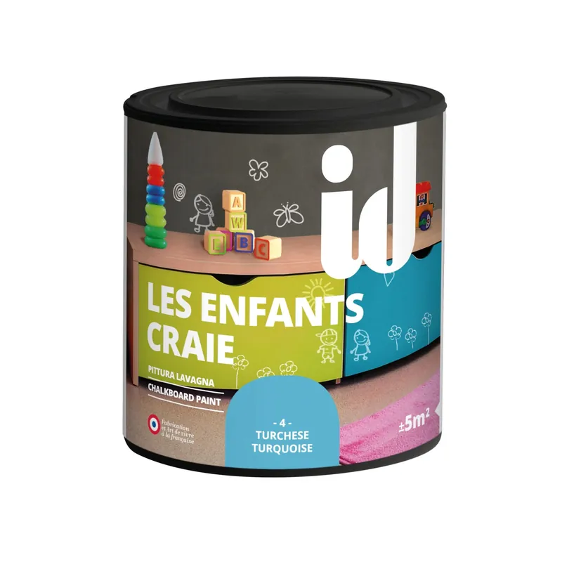 Seizoensaanbieding Pittura effetto lavagna 500 ml turchese id