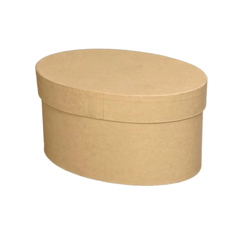 Scatola di cartone ovale 9,5x6x5 cm Gereduceerde Prijs