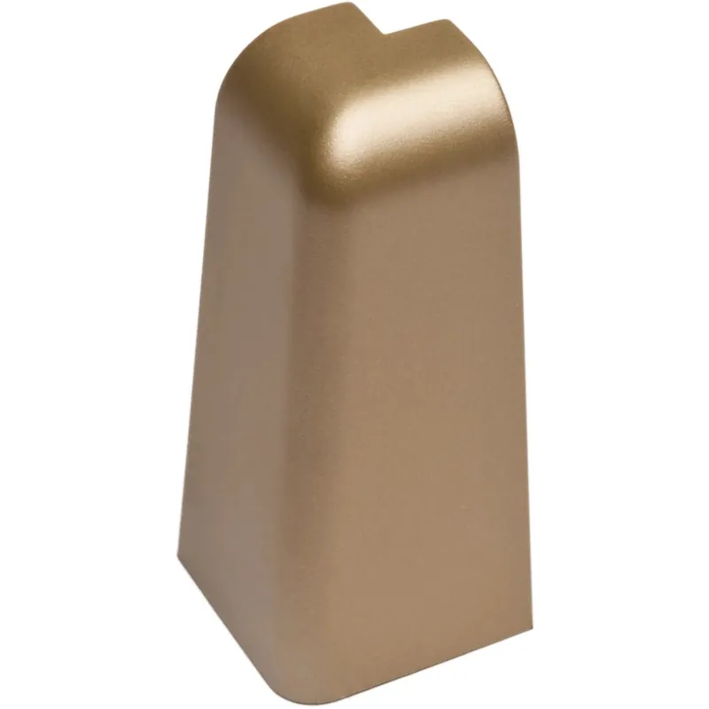 Angolo esterno per battiscopa oro opaco 2 pezzi 6x2 cm Voordeelprijs