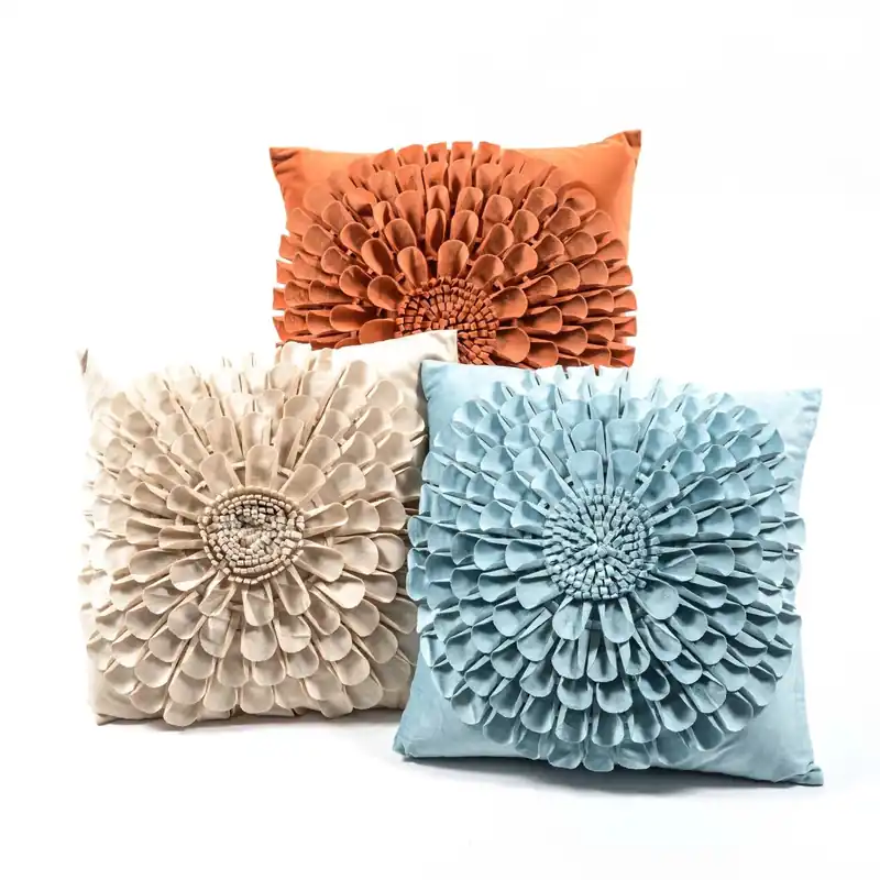 Cuscino in velluto decorato 45x45 cm assortito Koop Vandaag