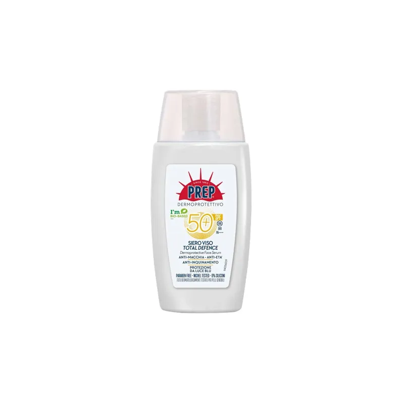 Tijdelijk Beschikbaar Siero Solare Viso SPF50+ Total Defence 12 ml