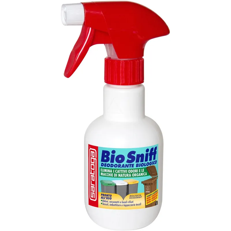 Hoge Kwaliteit Deodorante pattumiera Saratoga Bio Sniff attivatore biologico 250 ml