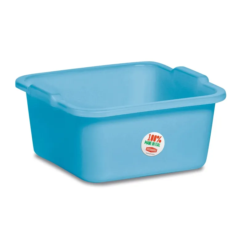 Bacinella in polietilene Stefanplast 34x34 cm azzurra Beperkt Aanbod