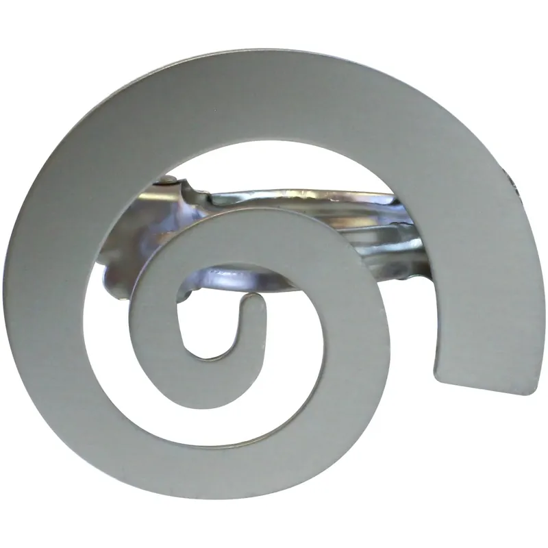 Must-Have Pinze per tende Spiral in ferro nichelato 1 pz