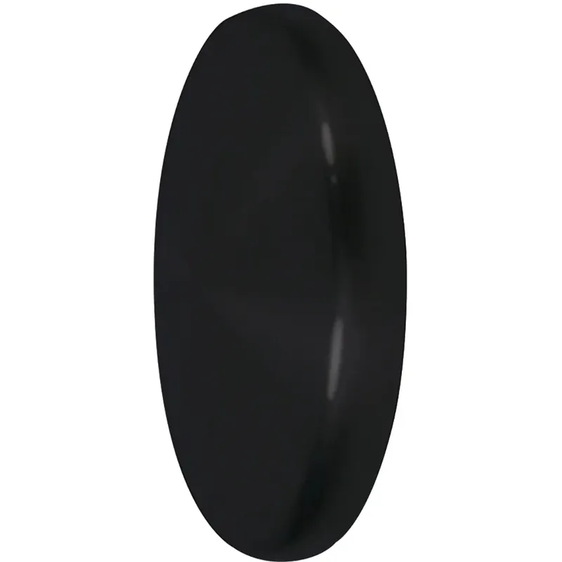 Goedkoop Terminale per bastone tenda Disc nero Ø 2 cm 2 pz