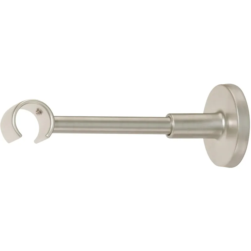 Supporto a muro per profilo tondo Ø 2 x L 12 cm acciaio Direct Verzonden