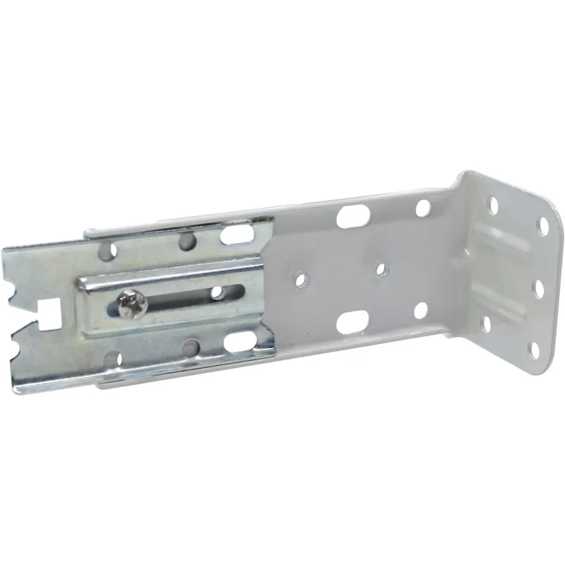 Supporto laterale F-Style L 10-14 cm bianco 2 pz Gereduceerde Prijs