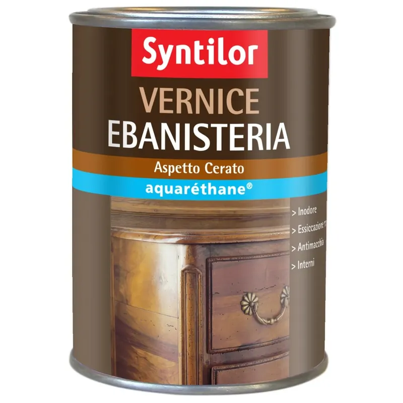 Fabrieksprijs Vernice ebanisteria Aquaréthane effetto wengé 250 ml