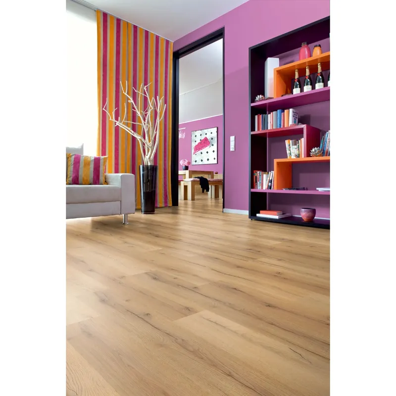 Pavimento laminato Catwalk rovere beige sp. 8 mm 2,12 m² Express Levering