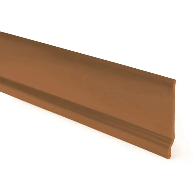 Bestel Nu Battiscopa in PVC noce chiaro 7 cm