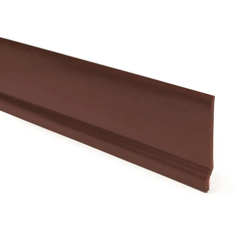 Tijdelijk Beschikbaar Battiscopa in PVC mogano H 7 cm